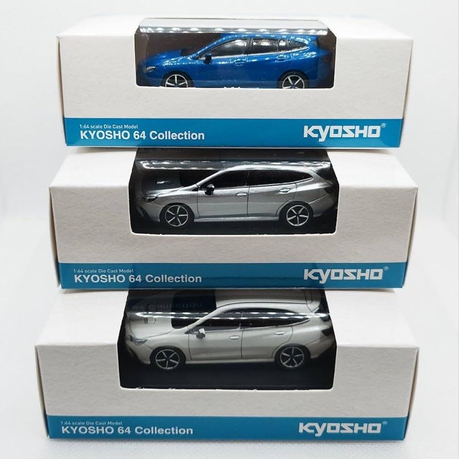 京商 スバル 1/64 レヴォーグ3色セット オンライン限定ブルー含 Amazon | 京商 1/64 レヴォーグ3色セット オンライン限定ブルー